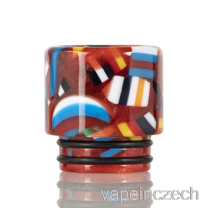 810 Mozaikový Drip Tip Red Vape Bez Nikotinu